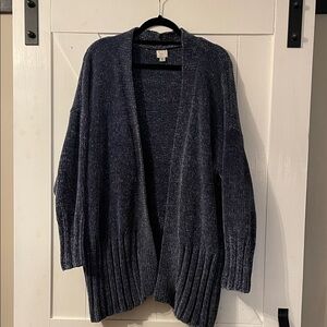 a new day Women's Blue Cardigan Sweater